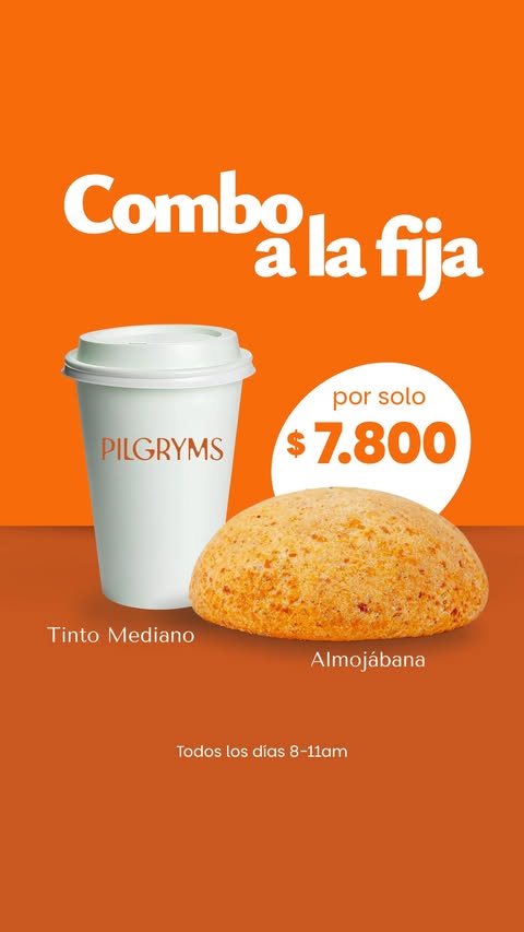 Tinto mediano + Almojábana